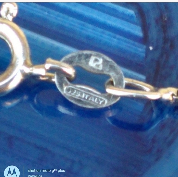 *950* Silver MINED Opal Inlay Turtle Nkl VTG - Picture 8 of 8